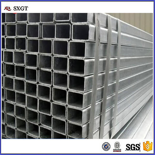 Pre galvanized square hollow section/Q235 rectangular steel pipe