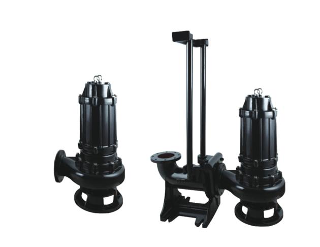 Submersible Large flow channel  Blockless Solids Handling Pump