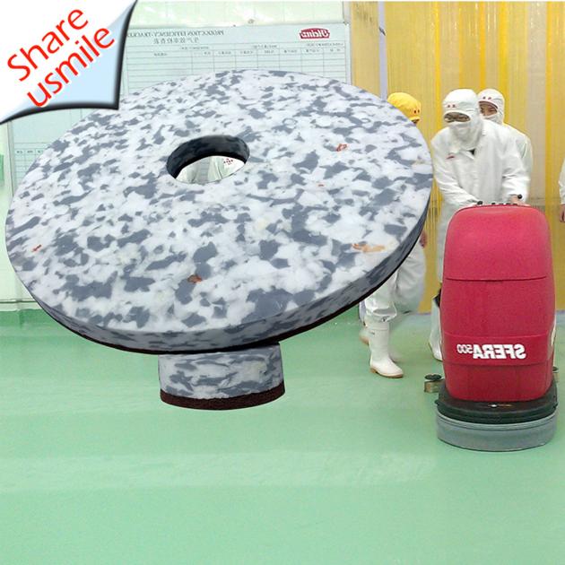 Innovative product 17inch Combo Melamine floor cleaning pads