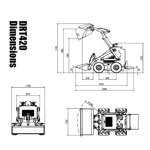 CE Certification Electric Sliding Loaders China