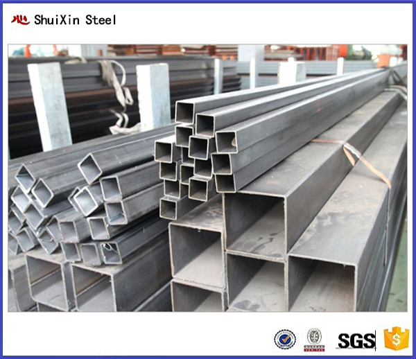 galvanized rectangular Q215 carbon steel pipe