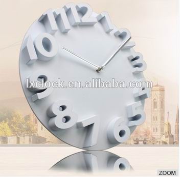 Quartz wall clock 3d wall clock