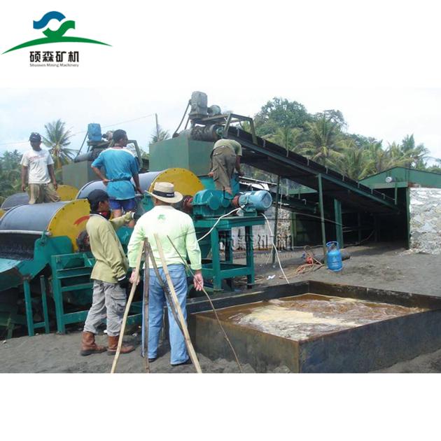 wet high intensity magnetic separator