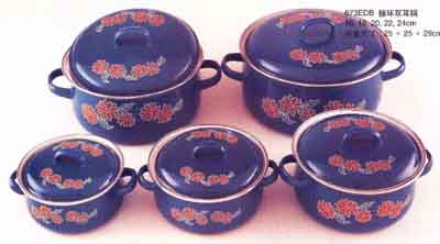 enamel casserole