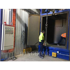 HANGER TYPE SHOT BLASTING MACHINE 08