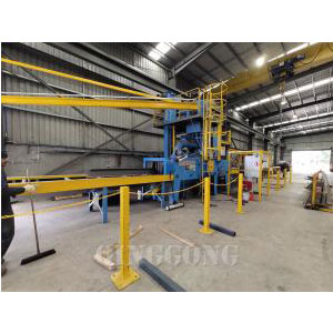 H BEAM SHOT BLASTING MACHINE 08