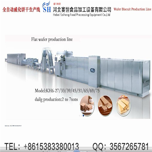 Saiheng Automatic Wafer Biscuit Processing Equipment