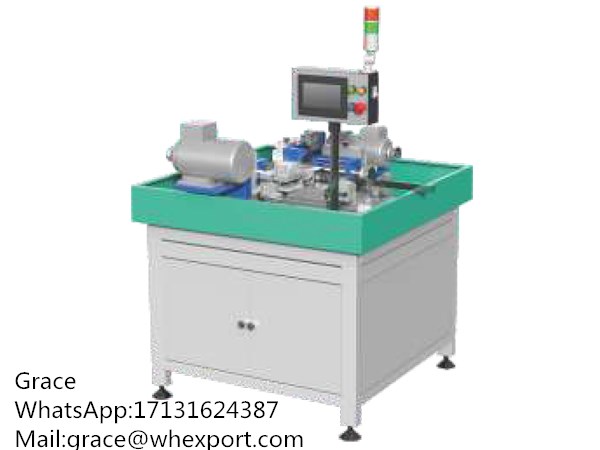 AUTOMATIC BLANKING AND WINDINGMACHINE FOR BATTERY PILE HEAD