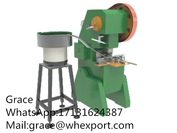 AUTOMATIC BLANKING AND WINDINGMACHINE FOR BATTERY PILE HEAD