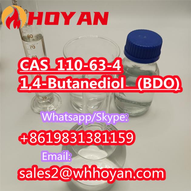 CAS 110-63-4 BDO Liquid 1,4-Butanediol 1 4 BDO Warehouse Supply for Excellent Solvent