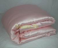baby silk quilt