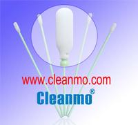 Polyester cleaning swab with long green handle CM-PS740