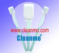 Cleanroom polyester cleaning swab for cleaning sensitive part