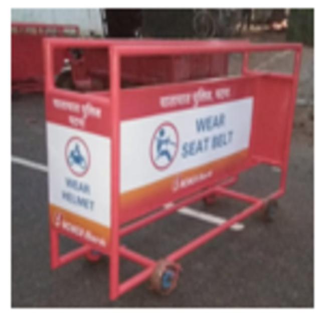 Safety Barricade Stand