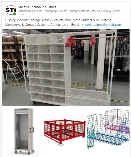 Metal Trolley Cage Trolley