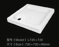 square shower tray