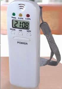 alcohol breath tester