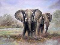 animal oil painting