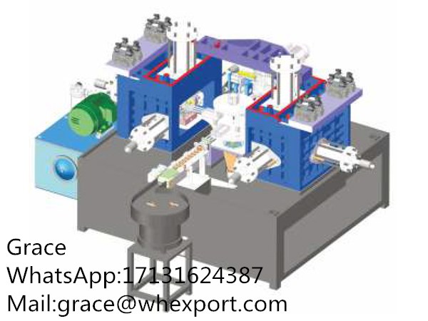 DWO4-01FOUR PIPE AUTOMATIC PROCESSING MACHINE FOR HORIZONTAL PIPE FITTINGS