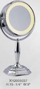 Double sided light up mirror