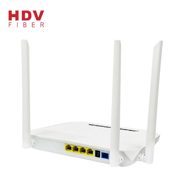 Fiber Optical 4GE 4WIFI GPON Dual