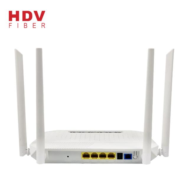 Fiber Optical 4GE+4WIFI GPON Dual Band ONU Wifi EPON XPON AC ONT