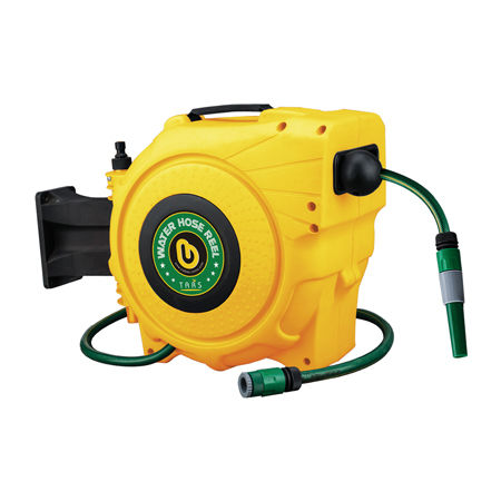 auto rewind water hose reel for garden