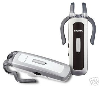BRAND New Nokia HS-26W Bluetooth Headset BLACK HS-26W