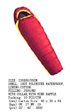 sleeping bag
