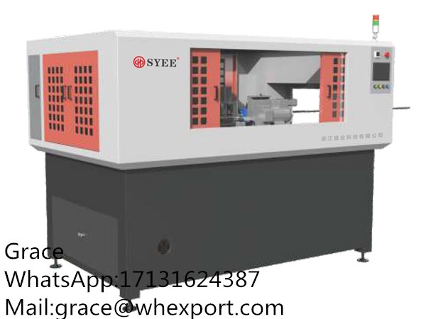 MOTOR SHAFT AUTOMATIC DOWNING DRILLING MACHINE