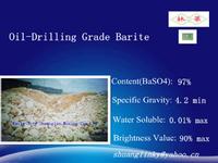 Barite Powder APi 13a Oil drilling grade
