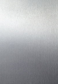 Silver brushed aluminum foil