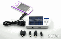 Hot Sale Solar Universal charger with MP3 player & FM transmitter function (SC06)