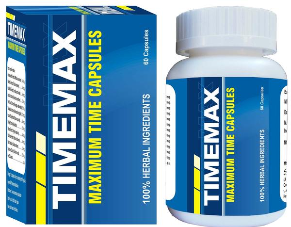 Timemax - Last Longer in Bed, Sex Time, Aphrodisiac, time max, Mens Health, PE, ED