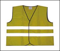 Reflective safety vest