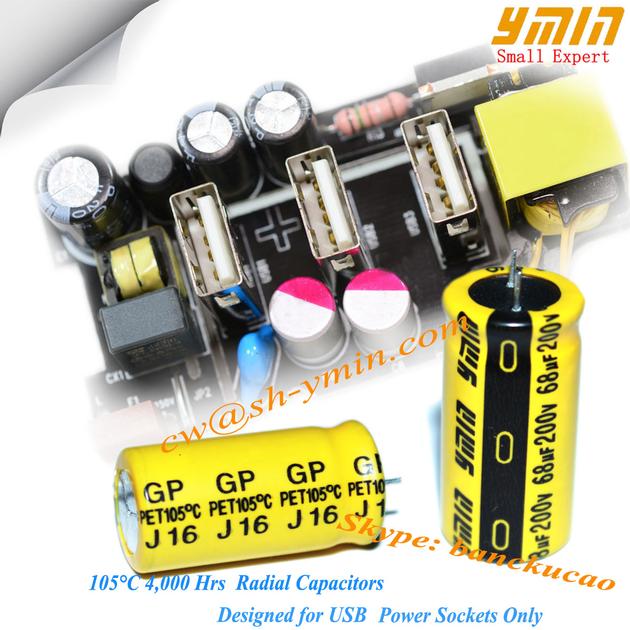 Capacitors for USB Power Charger RoHs