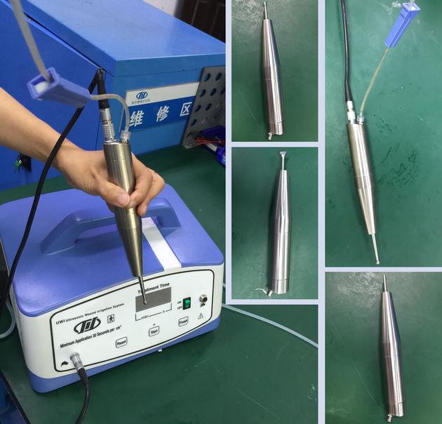 Low Frequency Ultrasonic Wound Debridement Device