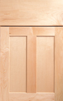 11-29 Solid Maple Shaker Door