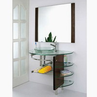 glass washbasin