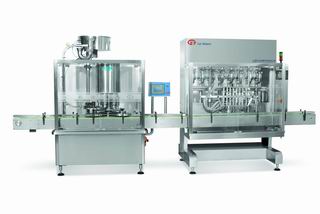 series of automatic liquid filling machine line