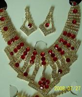 imitation jewellery in earrings and necklace sets