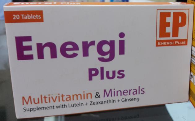 Energi Plus Multivitamin Natural Tablets