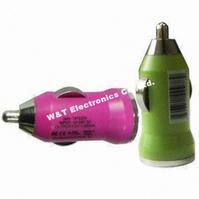 Mini USB Car Charger for iPhone/iPad with 7 Colors