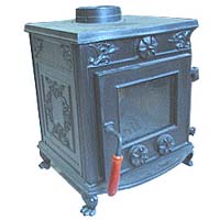 cast iron fireplace stove
