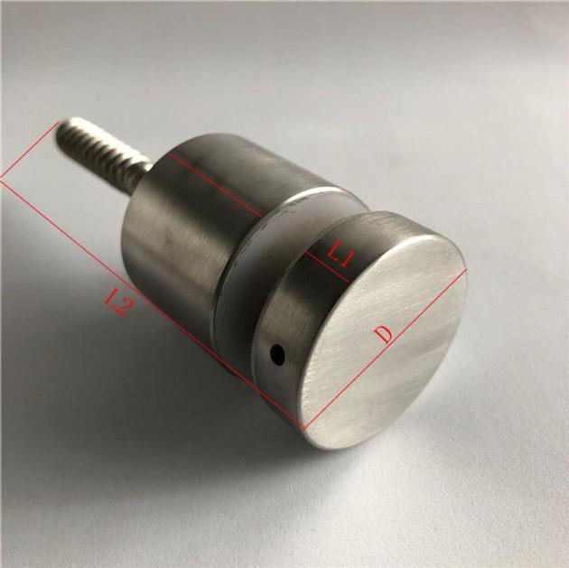 Adjustable Stainless Steel Glass Fittings Adapter