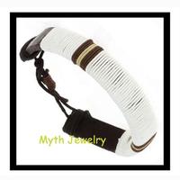 2011 new style genuine leather wrist band
