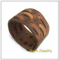 genuine leather wristband