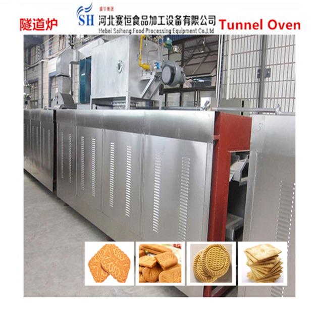 SAIHENG Baking Tunnel Oven For Biscuit