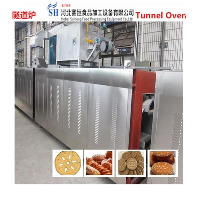 SAIHENG Baking Tunnel Oven For Biscuit