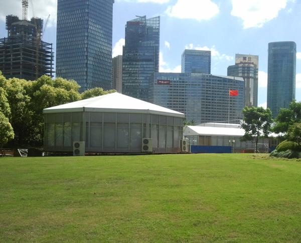20m width polygon tent for sale
